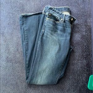 GAP long and lean boot cut jeans size 30T
